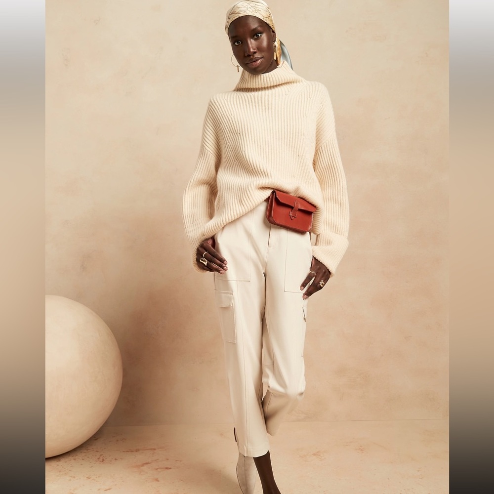 Banana Republic Oversized Turtleneck Sweater